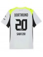 Borussia Dortmund Marcel Sabitzer #20 Auswärtstrikot 2025-26 Kurzarm Borussia Dortmund Marcel Sabitzer #20 Auswärtstrikot 2025-26 Kurzarm